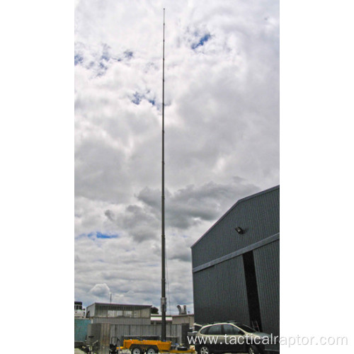 Non-locking Mast Aerial Telescoping Pole